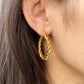 RFB0146 HOOP earrings