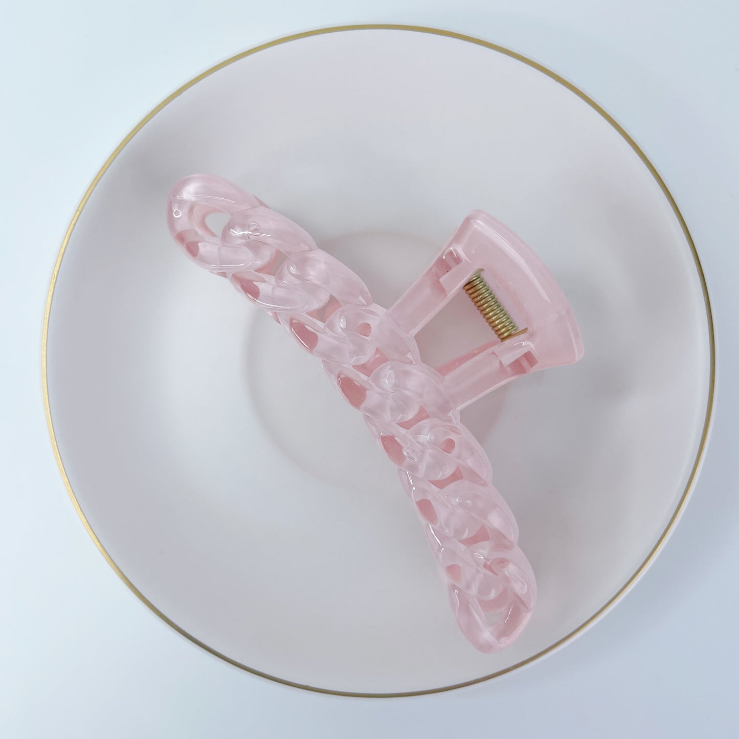RFB0204 Jelly Color Chain Clause Barrettes