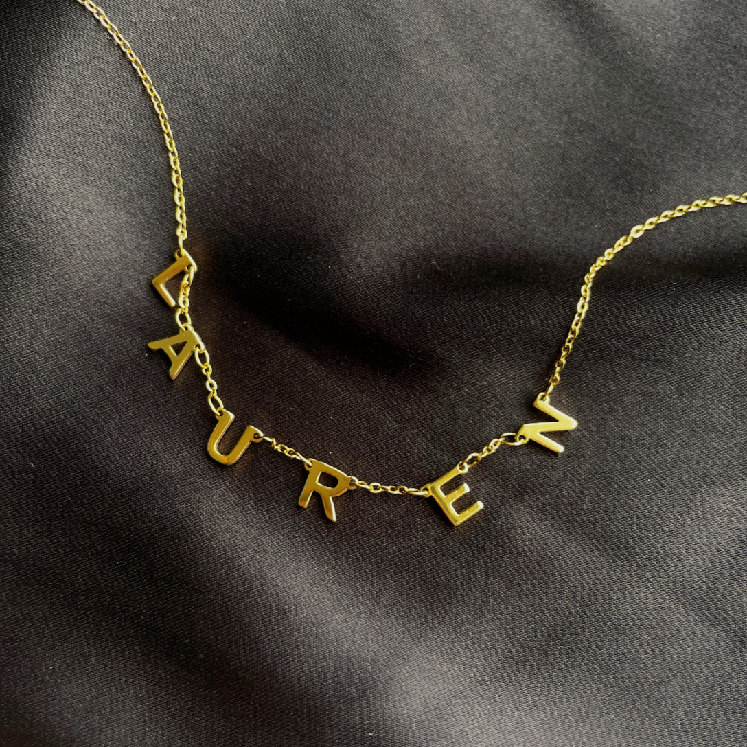 AW0265 26 letters necklace pendant