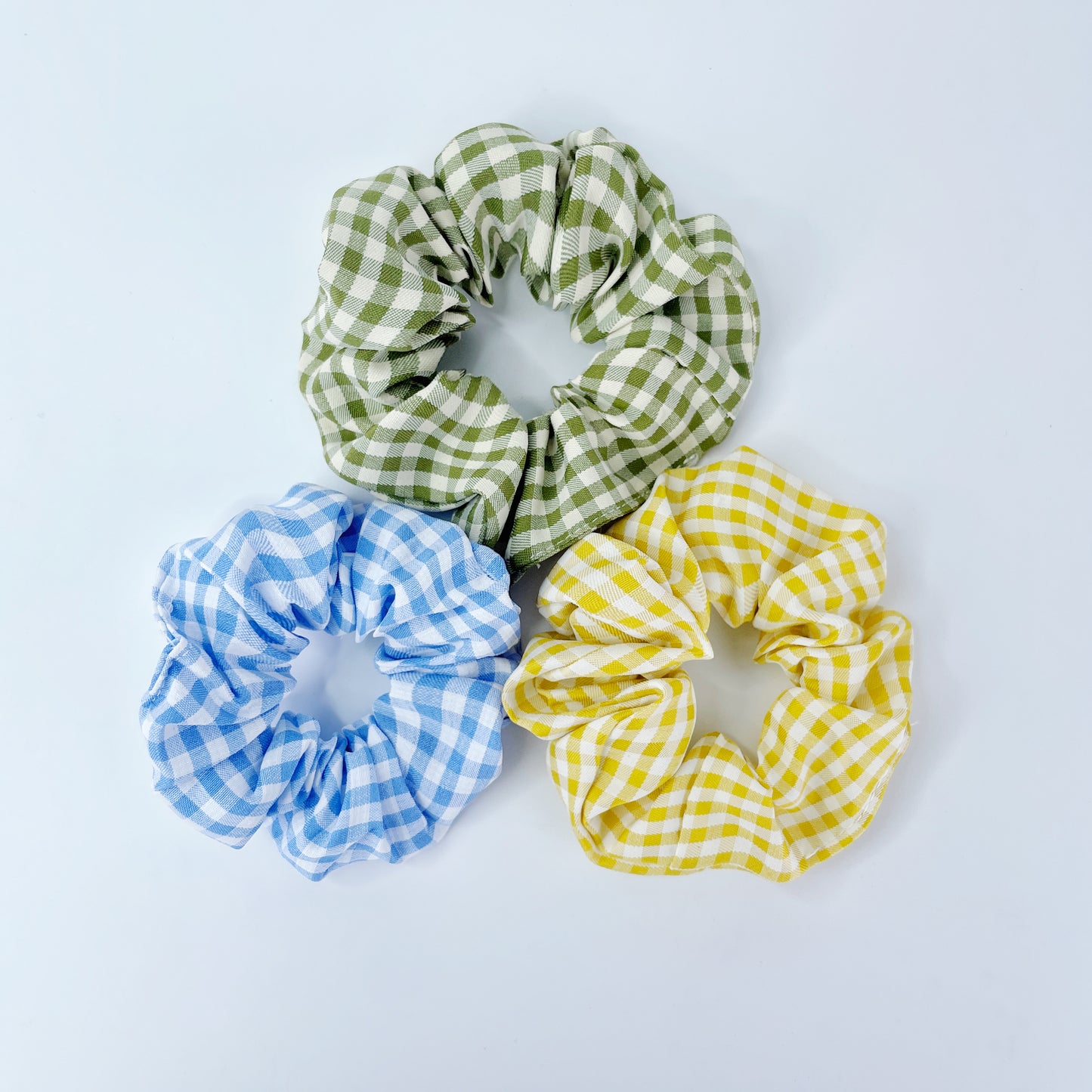 RFB0189 Color plaid hair tie